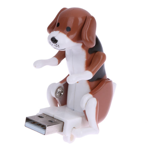 Portable Mini Cute USB 2.0 - Funny Pet Humping Spot Dog Toy.